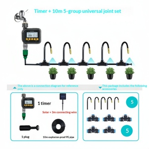 Solar-Powered Rain-Sensing Smart Irrigator ABS Material Model Automatic Plant & Flower Watering System - Product Image 3