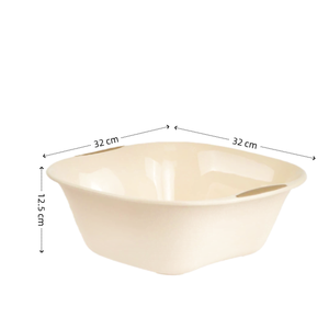 <span class=keywords><strong>Bassine</strong></span> de lavage carrée en <span class=keywords><strong>plastique</strong></span> PP avec poignée latérale, option double taille, pour usage domestique et nettoyage - Product Image 3