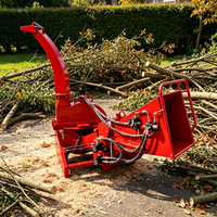Broyeur de branches pour jardin et ferme, machine à broyer le bois