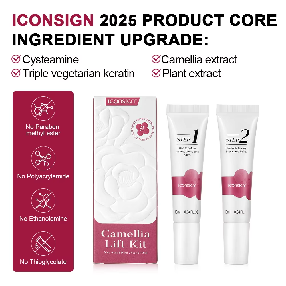 Kit de rehaussement de cils et sourcils