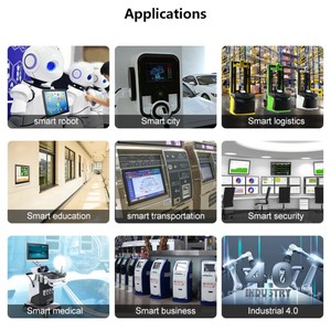 21.5 Inch x86 J1900 J4125 J6412 Cảm Ứng Công Nghiệp Bảng Điều Chỉnh PC Win7/8/10/11 Máy Tính Để Bàn Phong Cách 10Mm Bezel Tất Cả Trong Một Máy Tính - Product Image 6