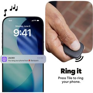 Application de suivi en temps réel Life360 Tile Tracker pour clés, sacs, téléphone, compatible iOS et Android - Product Image 5
