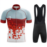 Cuissards de cyclisme pour hommes, maillot de vélo VTT, vêtements d'été à manches courtes, vêtements de course à vélo, ensemble de sport à séchage rapide