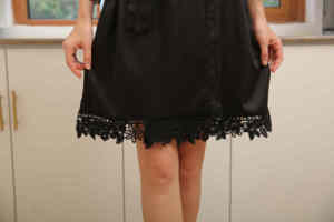 FUNG 3031 Camisón <span class=keywords><strong>de</strong></span> Satén para Mujer, Novia 2024, Nuevo Bata Fina para Mujer, Bata <span class=keywords><strong>de</strong></span> Dama <span class=keywords><strong>de</strong></span> Honor, Bata <span class=keywords><strong>de</strong></span> Novia, Pijama - Product Image 6