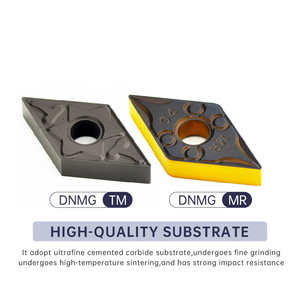 Preciturn dnmg1104/1504/1506 CNC Lathe chuyển công cụ chất lượng hiệu suất Carbide chèn bê tông lời khuyên cho gia công kim loại - Product Image 4