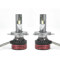 Ampoules Phares LED M8 130W 12000LM Super Lumineuses pour Voitures, Éclairage Auto Haute Puissance H3 H4 H7 9005 9006 6000K