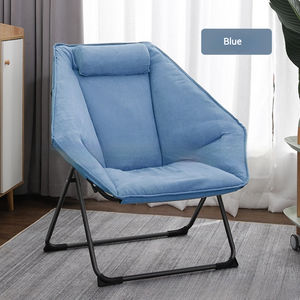 <span class=keywords><strong>Silla</strong></span> <span class=keywords><strong>reclinable</strong></span> plegable moderna con <span class=keywords><strong>forro</strong></span> de patas de metal para muebles de sala de estar de ocio de oficina en casa - Product Image 4
