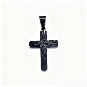 Collar de Cruz de Acero Inoxidable para Hombre, Estilo Vintage, con Colgante de Jesús Personalizado, Joyería - Product Image 2