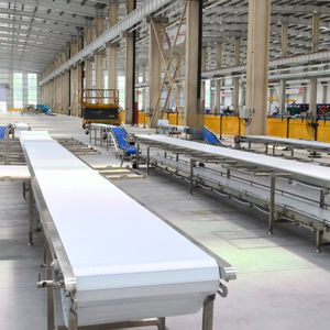 बूचड़खानों के लिए स्टेनलेस स्टील मीट कन्वेयर सिस्टम मॉड्यूलर बेल्ट और रोलर डिजाइन - Product Image 5