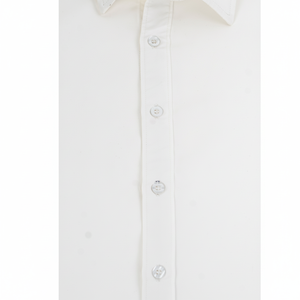 Camisa Casual de Hombre de Manga Larga, Tejida, con Estampado Personalizado, de Poliéster/Algodón, Antiarrugas, Hecha en Vietnam, ODM - Product Image 1