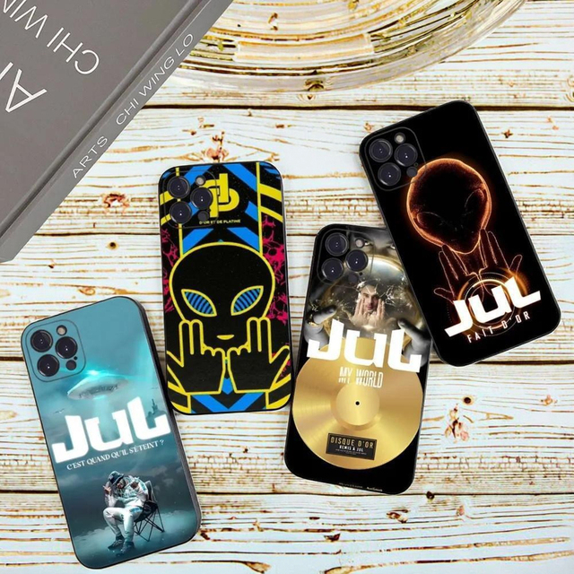 Trendy Designer Phone Case Shell for iPhone XR XS 12 13 Mini 11 14 15 16 Plus Pro Max Coque Jul Made from Durable PC Material