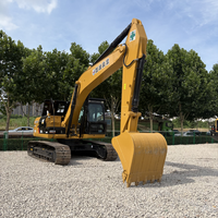 Excavatrice sur chenilles d'occasion à bas prix, d'origine japonaise, Caterpillar CAT323D2L, avec moteur de bonne qualité