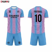ODM Fußball-Trikot-Set 100% Polyester Atmungsaktiv Anti-Pilling für Vereins-Training Liga Conjunto De Camisa Futebol Personalizado