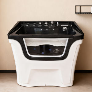 Acryl Multifunktion ale automatische Dusch pflege Spa-Badewanne Praktische Haustier-Spa-Ausrüstung für die Hunde pflege Aufgeladene Stromquelle - Product Image 2
