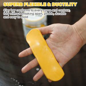 पेशेवर OEM निर्माता कार की देखभाल उत्पादों ऑटो का ब्यौरा कार साफ 150g ब्लू क्ले बार - Product Image 6