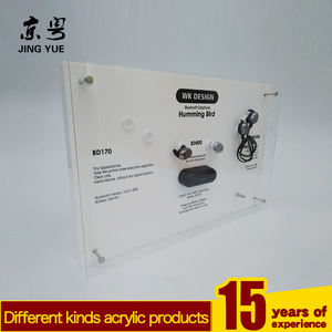 Modern Luxury Eco-Friendly Recyclable Acrylic Bluetooth Headphone Earbuds Display <b>Stand</b> Water Resistant for Durable Design for - Product Image 5