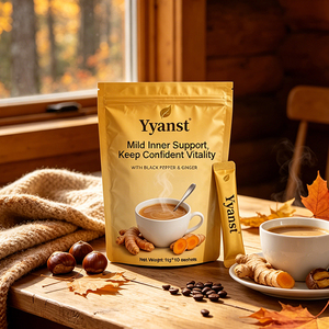 Boisson bien-être soluble rapide pour le matin, le bureau, les voyages et les soins personnels, avec soutien interne doux pour la vitalité et la confiance, 10g*10 sachets - Product Image 2