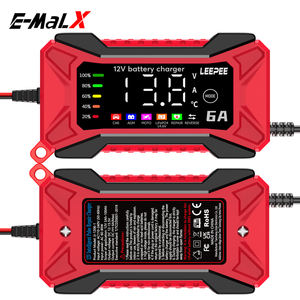 Pengisi Daya dan Penjaga Baterai Mobil dan Sepeda Motor OEM 12V6A Smart Pulse Repair - Product Image 5
