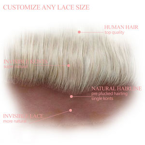 Vente chaude Vierge Cheveux Humains Ombre <span class=keywords><strong>Blonde</strong></span> Couleur Corps Vague Délié Naturel HD Lace Front Perruque Pour Les Femmes - Product Image 4