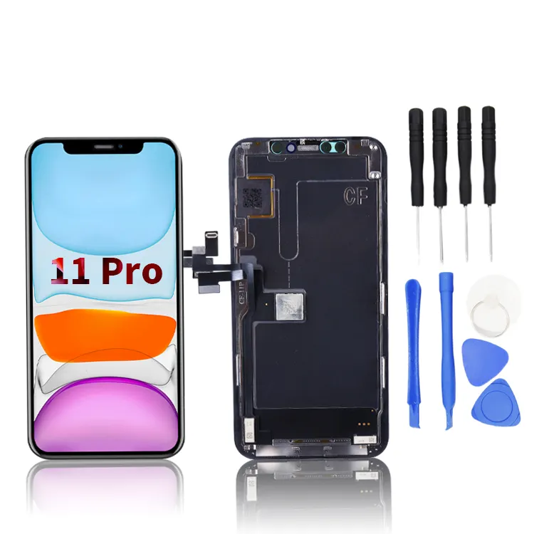 Top Selling Mobile Phone Touch Screen 5.8 Inch Display Lcd With Digitizer For Iphone 11 Pro Replacement