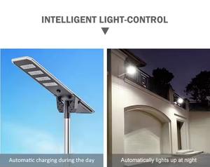 Réverbère solaire LED super lumineux 100W IP66 évalué pour la lumière solaire de rue d'autoroute de route avec la qualité supérieure - Product Image 5