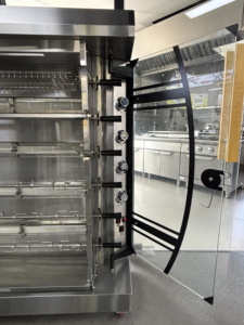 Asador <span class=keywords><strong>de</strong></span> Pollos Rotatorio Eléctrico <span class=keywords><strong>de</strong></span> 3/6/9 Brochetas para <span class=keywords><strong>Asado</strong></span> Comercial <span class=keywords><strong>de</strong></span> Pollos en Servicios <span class=keywords><strong>de</strong></span> Catering y Restaurantes - Product Image 6
