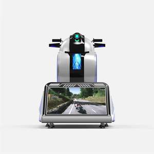 Simulateur de conduite de <span class=keywords><strong>moto</strong></span> VR Machine d'arcade Réalité virtuelle <span class=keywords><strong>3D</strong></span> Parc d'attractions intérieur en métal Centre commercial <span class=keywords><strong>MOTO</strong></span> VR X - Product Image 4
