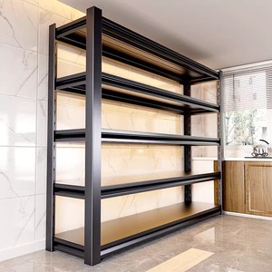 Estantería de acero de 5 capas de alta resistencia, estante de almacenamiento de metal plegable y ajustable <span class=keywords><strong>para</strong></span> garaje, duradero <span class=keywords><strong>para</strong></span> uso en almacén - Product Image 6