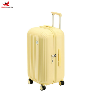 Modern <b>Light</b> Weight Portable Travel <b>Suitcase</b> Silent Anti-Drop Small Password Protected Case ABS+PC Material RTS Bulk Mixed Order - Product Image 1