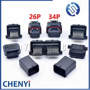 <span class=keywords><strong>26</strong></span>/<span class=keywords><strong>34</strong></span>/60 Pin ECU PCB Mount Header Plug Connector 6437288-1 6437288-3 4-1437290-0 3-1437290-7 5-6447223-0 6437288-6 2-6447232-3 - Product Image 1