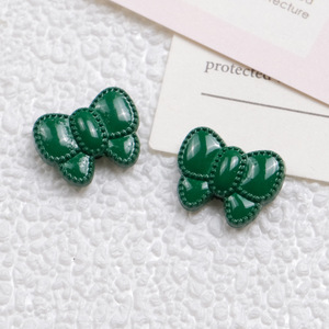 Polka Dot Acrylique DIY Métal Perles Peint Noeud Papillon Mignon Arc Décoration pour Collier Bracelet Autres Accessoires - Product Image 3