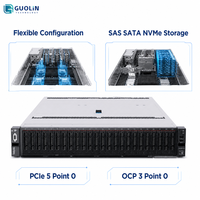 Serveur d'entreprise FusionServer 5885H V7 4U en rack, tout neuf, pour les petites et moyennes entreprises, le web hosting, les applications professionnelles