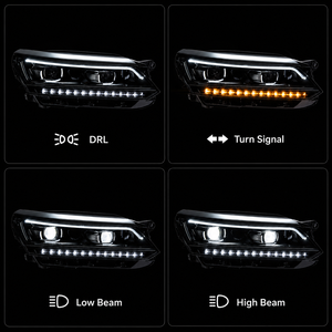 ชุดไฟหน้า LED BK สำหรับ Volkswagen <span class=keywords><strong>Passat</strong></span> 2016-2018ไฟหน้ารุ่นสูงอัพเกรดพร้อมไฟ LED DRL - Product Image 4