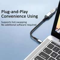 Kabel Pengisi Daya USB C Rechargeable OTG Adapter USB 2.0 Tipe-C untuk Ponsel Laptop - Transmisi Data Kecepatan Tinggi Kondisi Baru