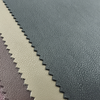 Tissu en cuir PU souple pour vêtements, simili peau de mouton