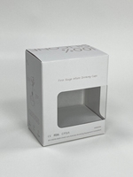 Carton robuste personnalisé insérer des boîtes d'emballage en papier Boîte en carton ondulé avec fenêtre transparente