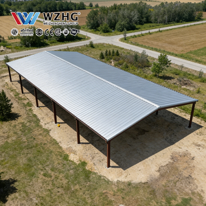 500 Ton Capacity Steel Structure Warehouse Bulk <b>Storage</b> Manufacturer Custom For Fertilizer - Product Image 1