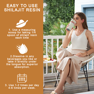 Extrait de <span class=keywords><strong>Shilajit</strong></span> de l'Himalaya naturel pur résine de <span class=keywords><strong>Shilajit</strong></span> liquide d'acide fulvique 50g - Product Image 5