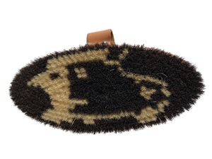 Spazzola di legno del <span class=keywords><strong>cavallo</strong></span> con il disegno della testa di <span class=keywords><strong>cavallo</strong></span> e crine di <span class=keywords><strong>cavallo</strong></span> reale per la cura equina - Product Image 2