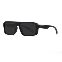 Lunettes de soleil unisexes avec verres polarisés TAC, monture en PC légère, or, blanc, transparent, anti-UV, monture colorée, utilisation en extérieur, export
