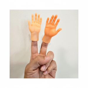 ของเล่นหุ่นเชิดมือขนาดเล็กขายาวอุปกรณ์เสริมสำหรับเล่นในโรงละครหุ่นนิ้วมือ - Product Image 1