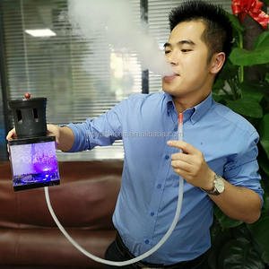 Shisha de narguilé acrylique en aluminium de bon goût pour fumer la narguilée Sheesha <span class=keywords><strong>Chicha</strong></span> tabac Cigarette Night Club Bar Lounge Party KTV - Product Image 6