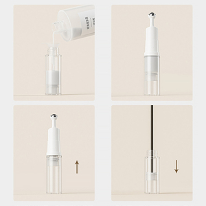 <span class=keywords><strong>New</strong></span> Chất lượng cao rỗng Mini CuộN bóng <span class=keywords><strong>container</strong></span> 5ml/10ml/12ml/15ml PP như UV không có không khí chai cho Kem mắt bao bì - Product Image 6