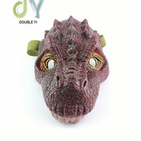 Masque de dinosaure en Latex pour enfants et adultes, jouet réaliste, Cosplay, jeux amusants, 1 pièce, vente en gros