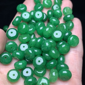 Zhenzhen NGTC Certified <strong>Emerald</strong> Green 10mm Round Jade <strong>Beads</strong> for Wholesale DIY Jewelry Making Bracelet and Earring Accessories - Product Image 5