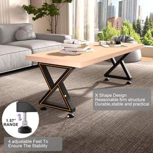 מסגרות ריהוט תעשייתי ספסל פלדה יצוק שולחן עבודה רגליים שולחן קפה רגליים שולחן אוכל שולחן רגליים רגליים - Product Image 5