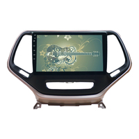 Lecteur DVD de voiture 2 Din Android 10 Car Radio Player pour Jeep Cherokee 5 KL 2014 2015-2018 Cable Wiring Harness Dash Kits