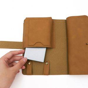 Organisateur de câbles de voyage en cuir PU, étui de rangement pour chargeurs, sac de rangement pour câbles, rouleau de rangement pour câbles, accessoires électroniques - Product Image 4