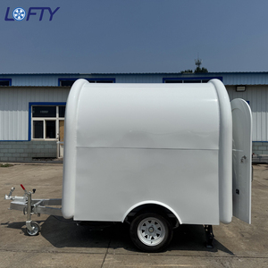 저렴한 가격의 소형 커피 트레일러 맞춤형 소규모 사업용 푸드 카트 - Product Image 1