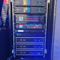 Amplificateur de puissance universel DEKEN TD-4800 110V/220V 2U pour rack, 4*800W 8ohm, système audio professionnel, équipement audio, amplificateur de puissance classe D